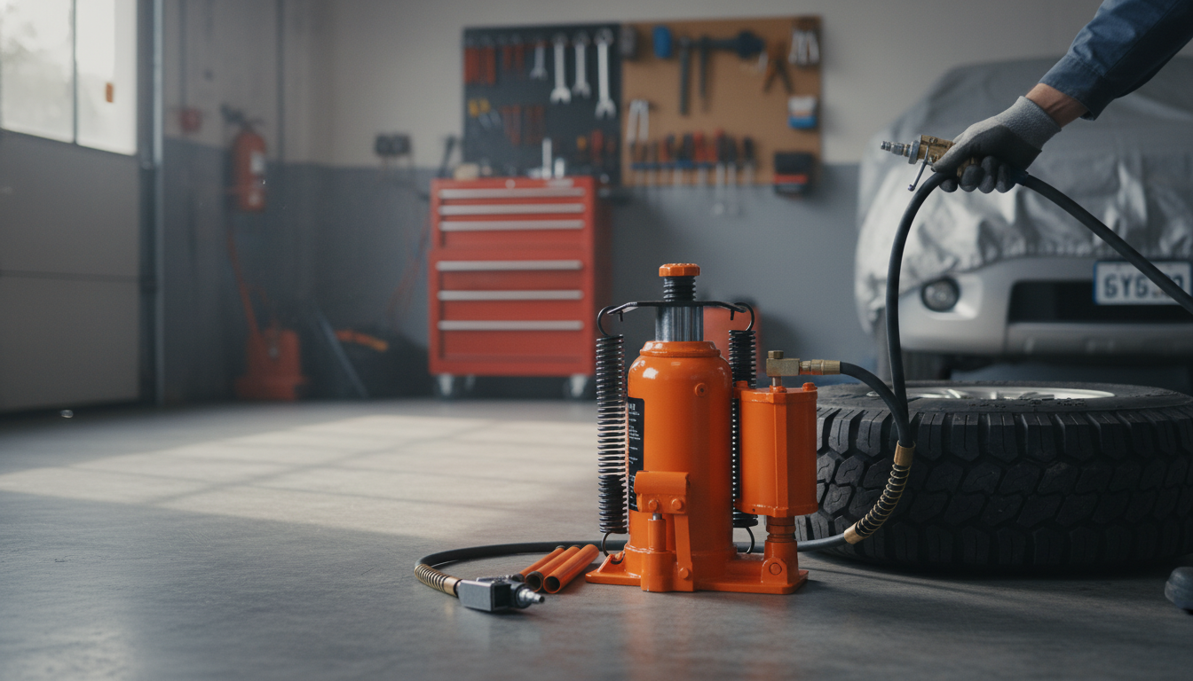 20-Ton Air Hydraulic Bottle Jack: Specs, Safety, Use