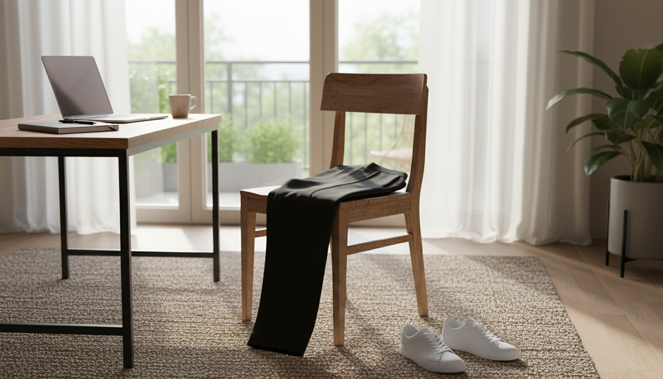 Calvin Klein Men’s Black Trousers for Work & Weekends