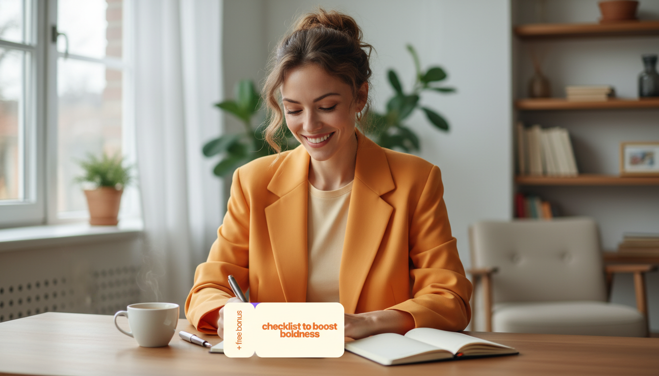 Confidence Catalyst: 5-Min Checklist to Boost Boldness