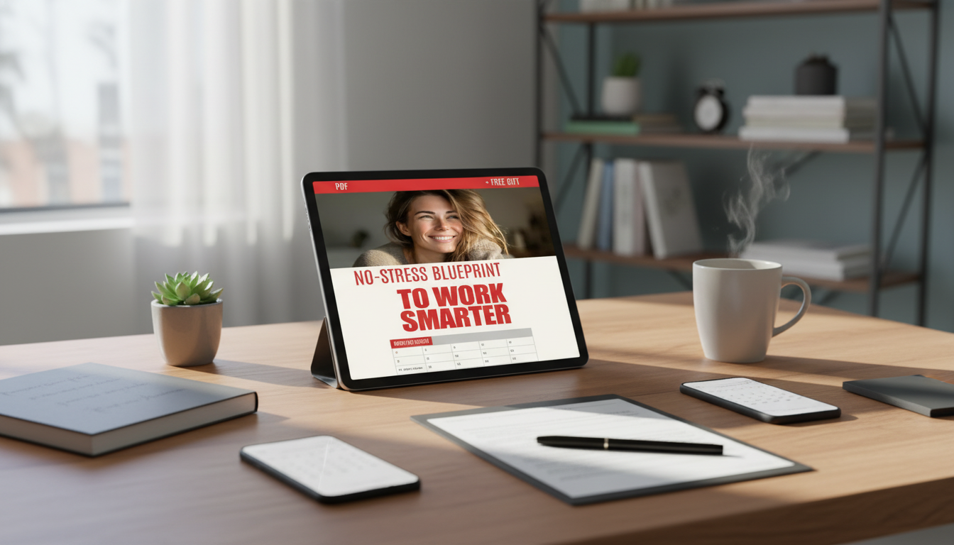 Get-It-Done Daily Checklist: Work Smarter, Stress Less