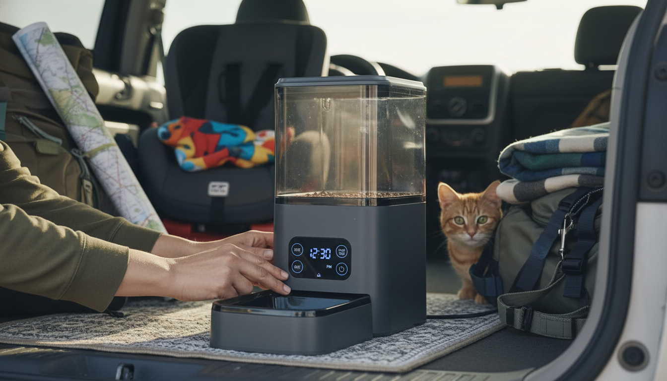 Set Time on an Automatic Pet Feeder: Quick Steps