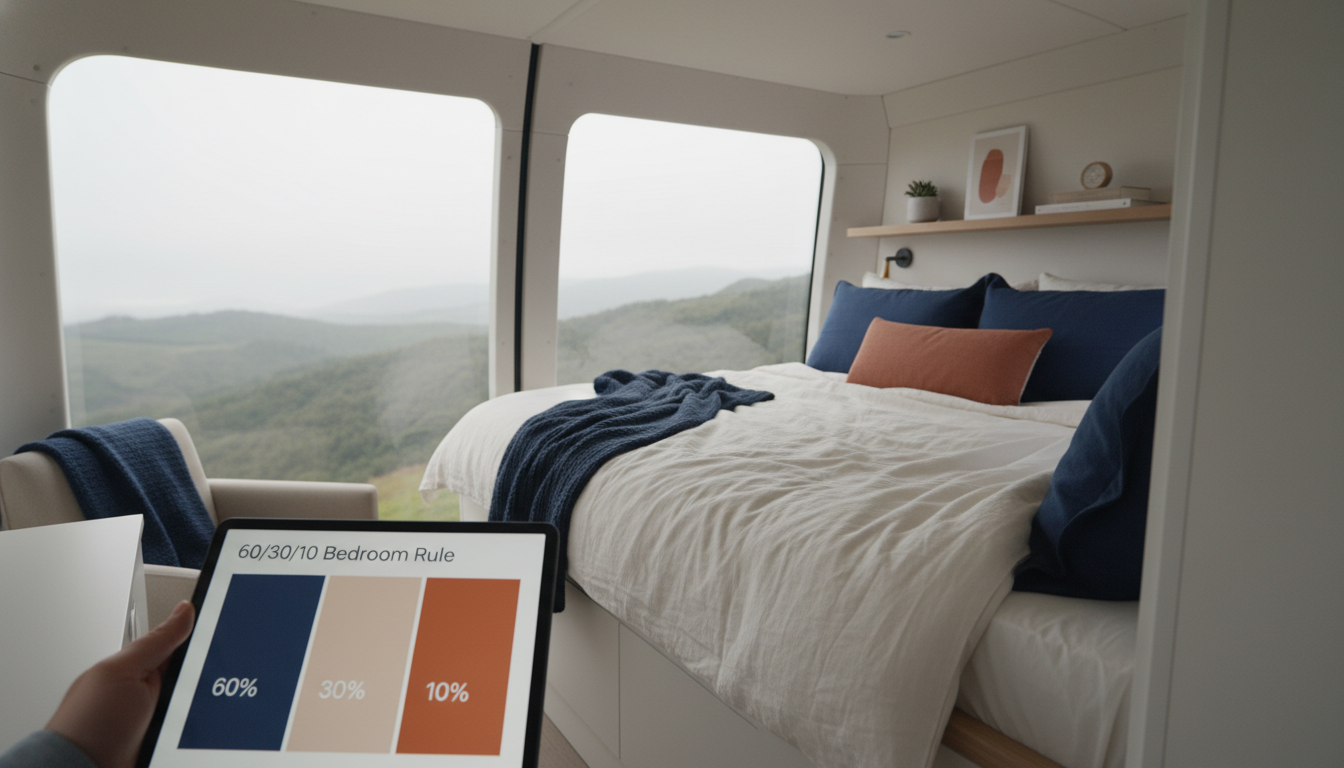 60/30/10 Rule for Bedroom Color: A Simple Guide