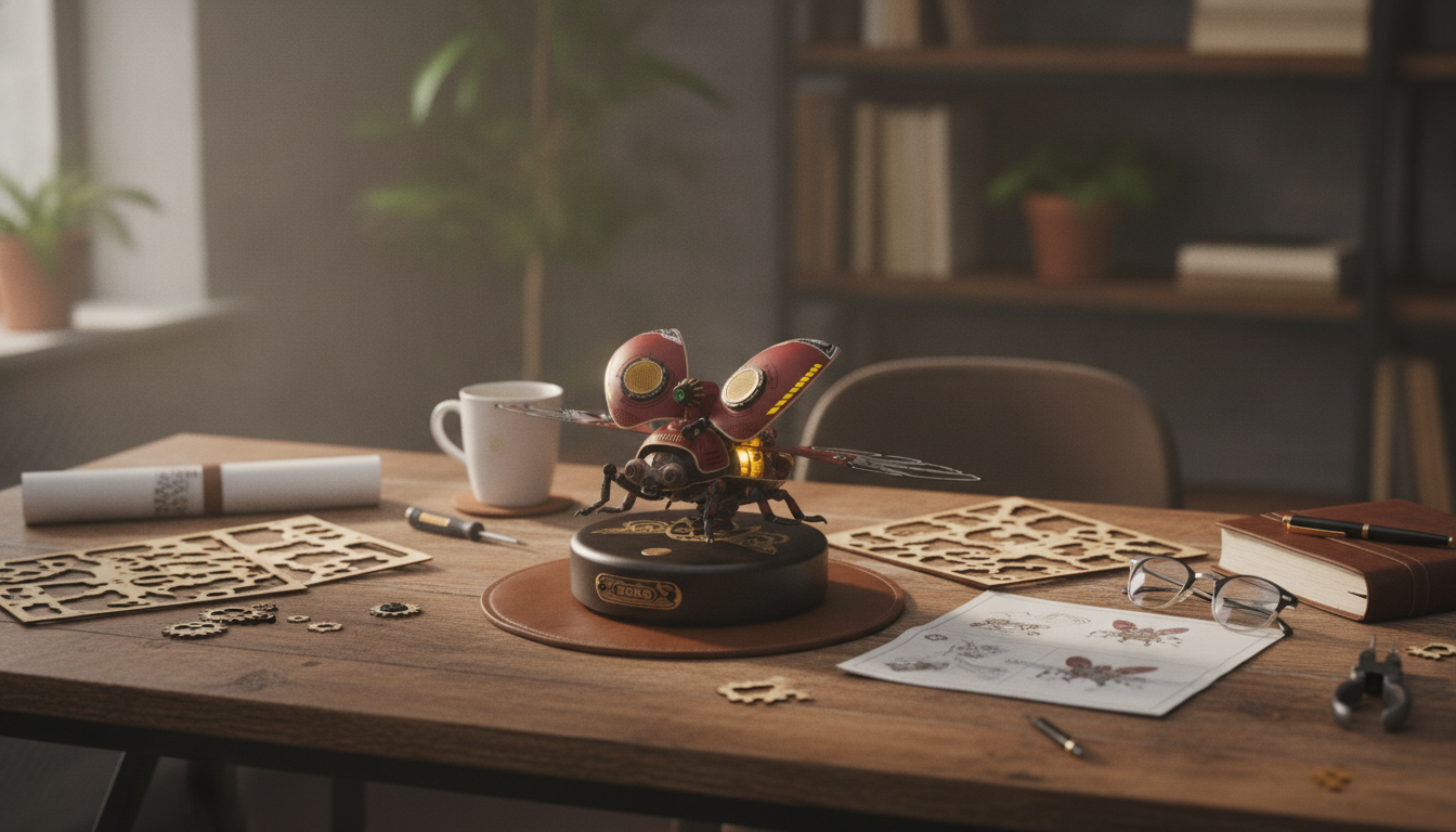 3D Puzzle Scout Beetle: Build, Display, and Impress