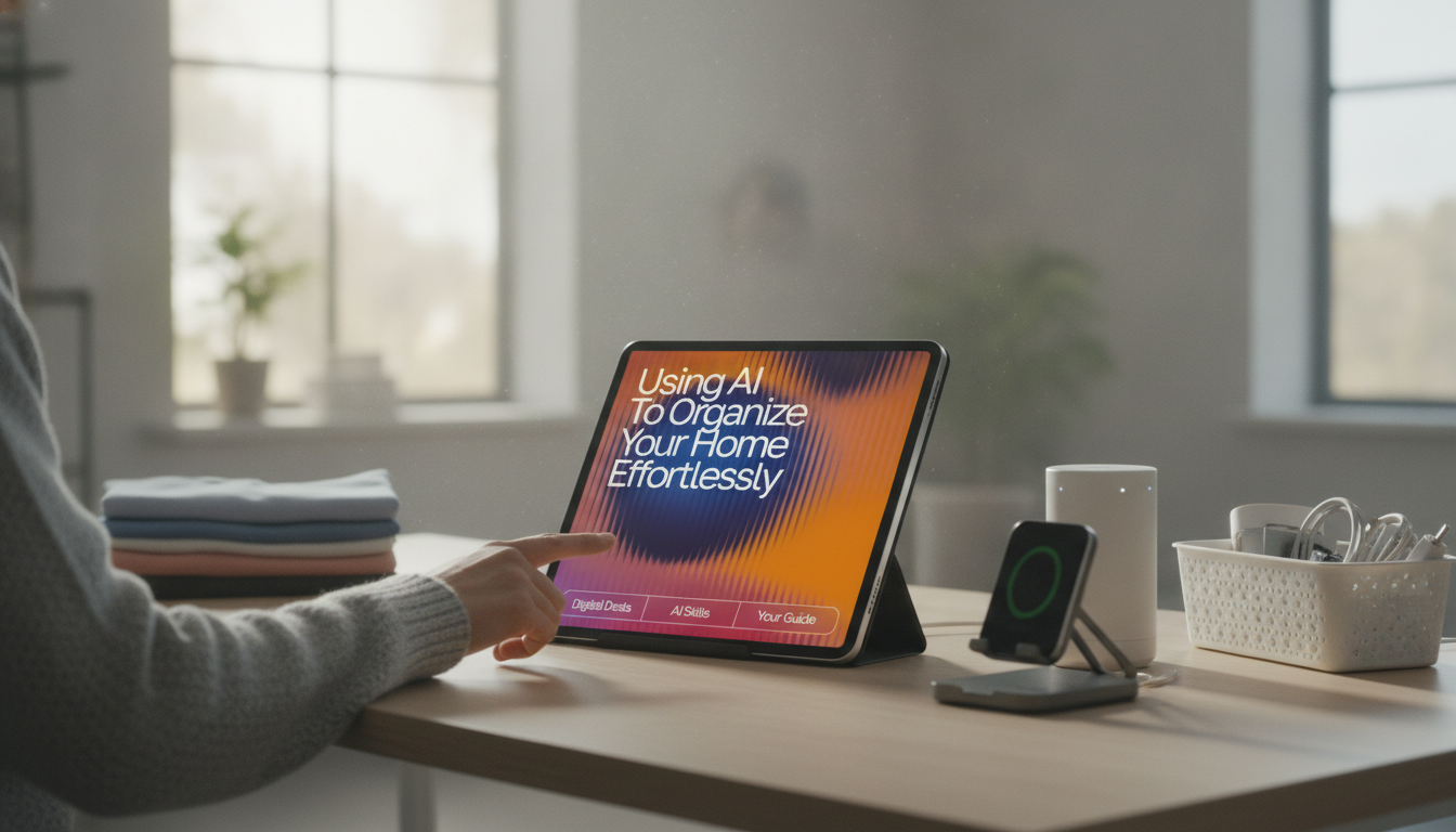 AI Home Organization: Declutter Fast With Weekly Resets
