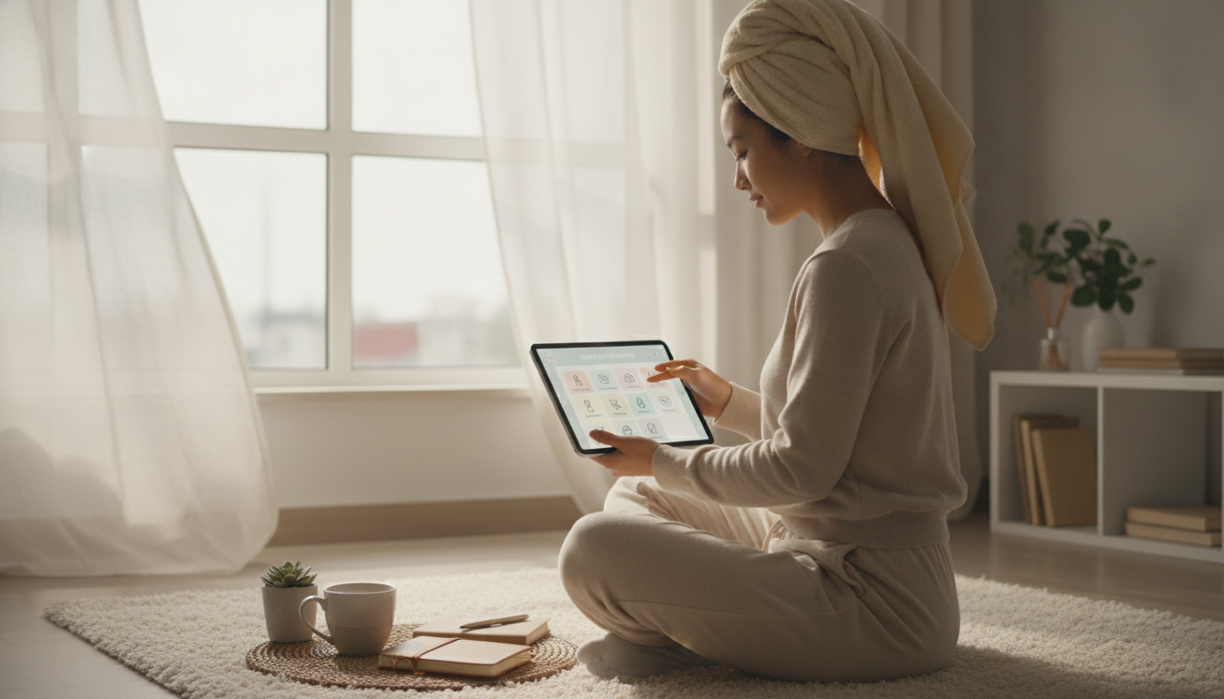 AI Self-Care Tracker: Daily Checklist for Calm & Growth