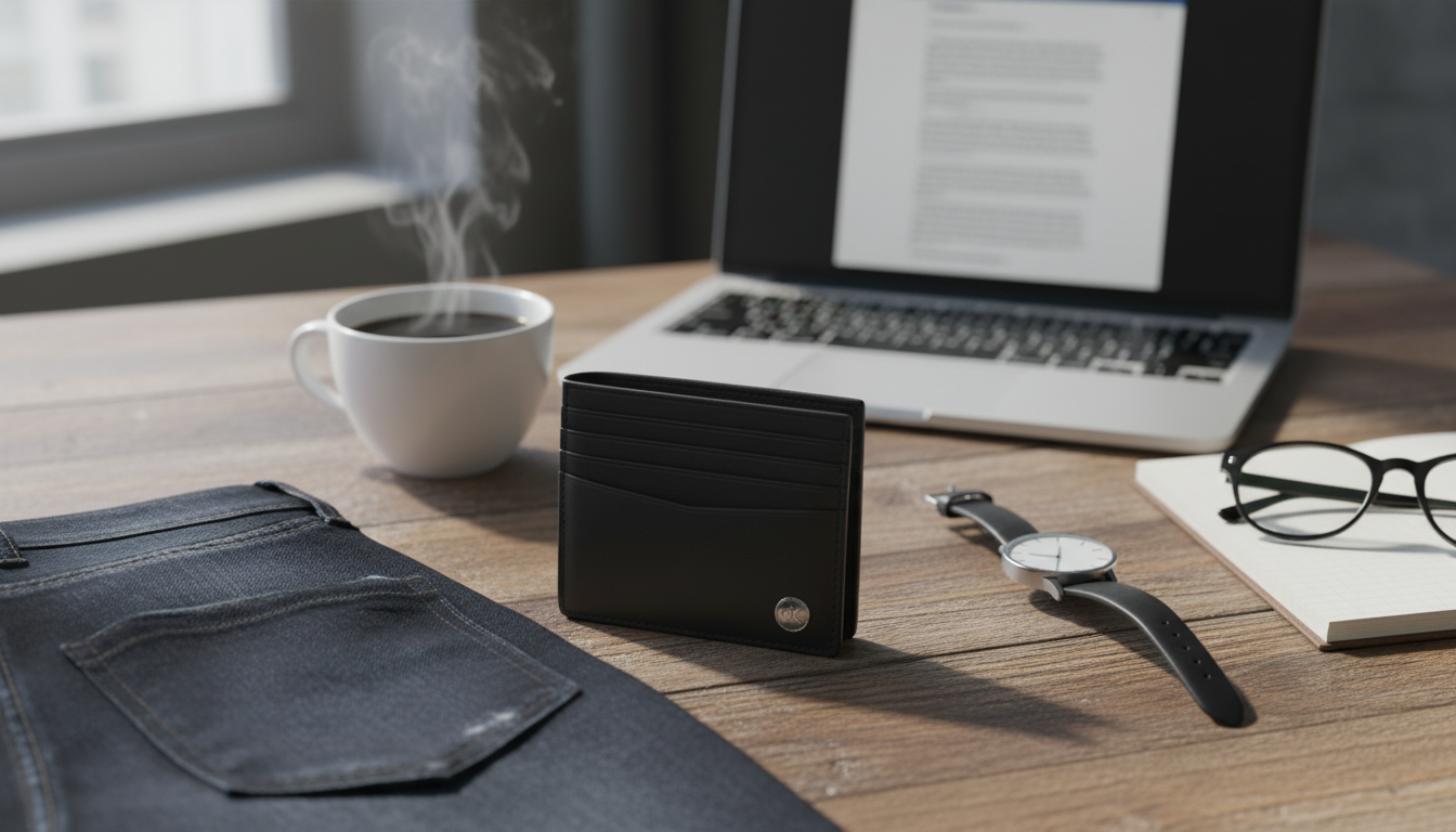 Calvin Klein Men’s Sleek Wallet: Slim Daily Carry