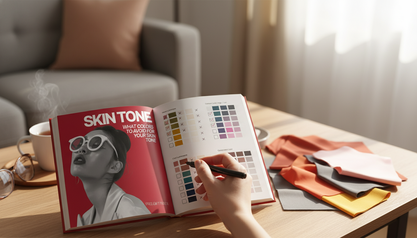 Colors to Avoid for Your Skin Tone (Undertone + Contrast)
