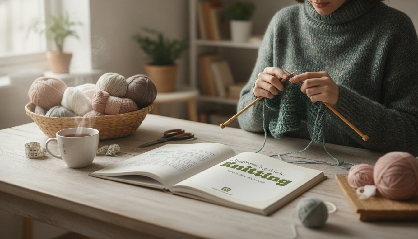 How to Knit for Beginners: Cast On to Bind Off
