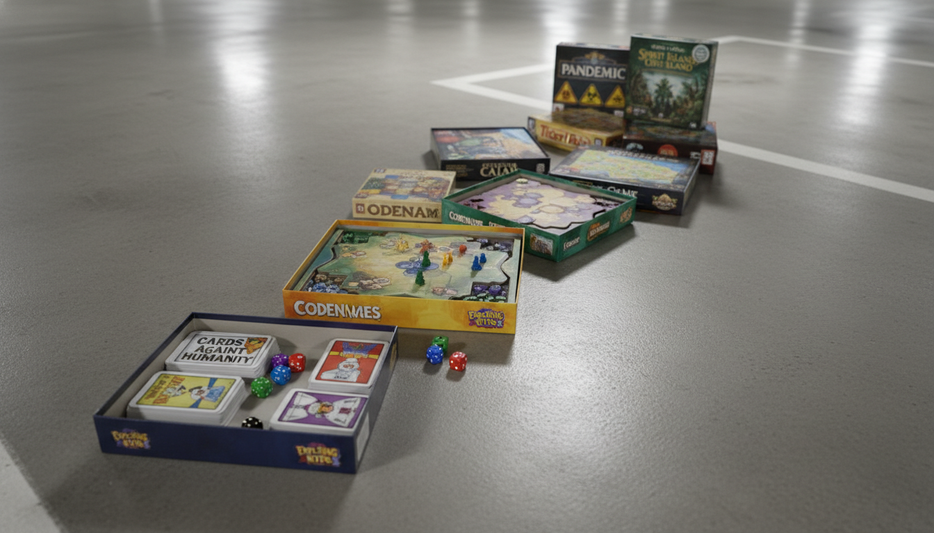 Top Games for Adult Game Rooms (Party, Strategy, Co-op)