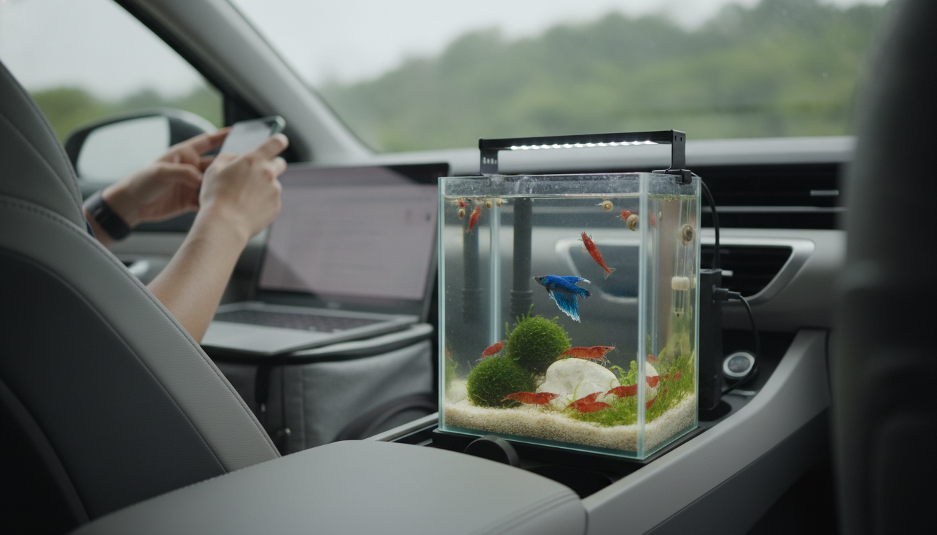Least-Space Pets: Shrimp Tanks, Bettas, and Snails
