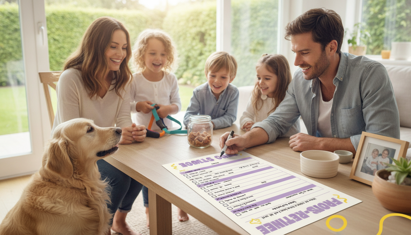 Family Pet Care Routine: Shared Checklist That Works