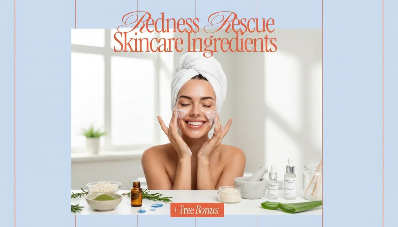 Redness Relief Ingredient Checklist for Sensitive Skin