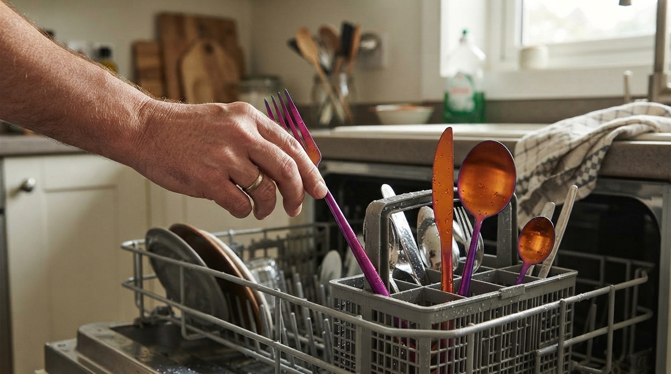 Is Rainbow Stainless Steel Silverware Safe to Use?