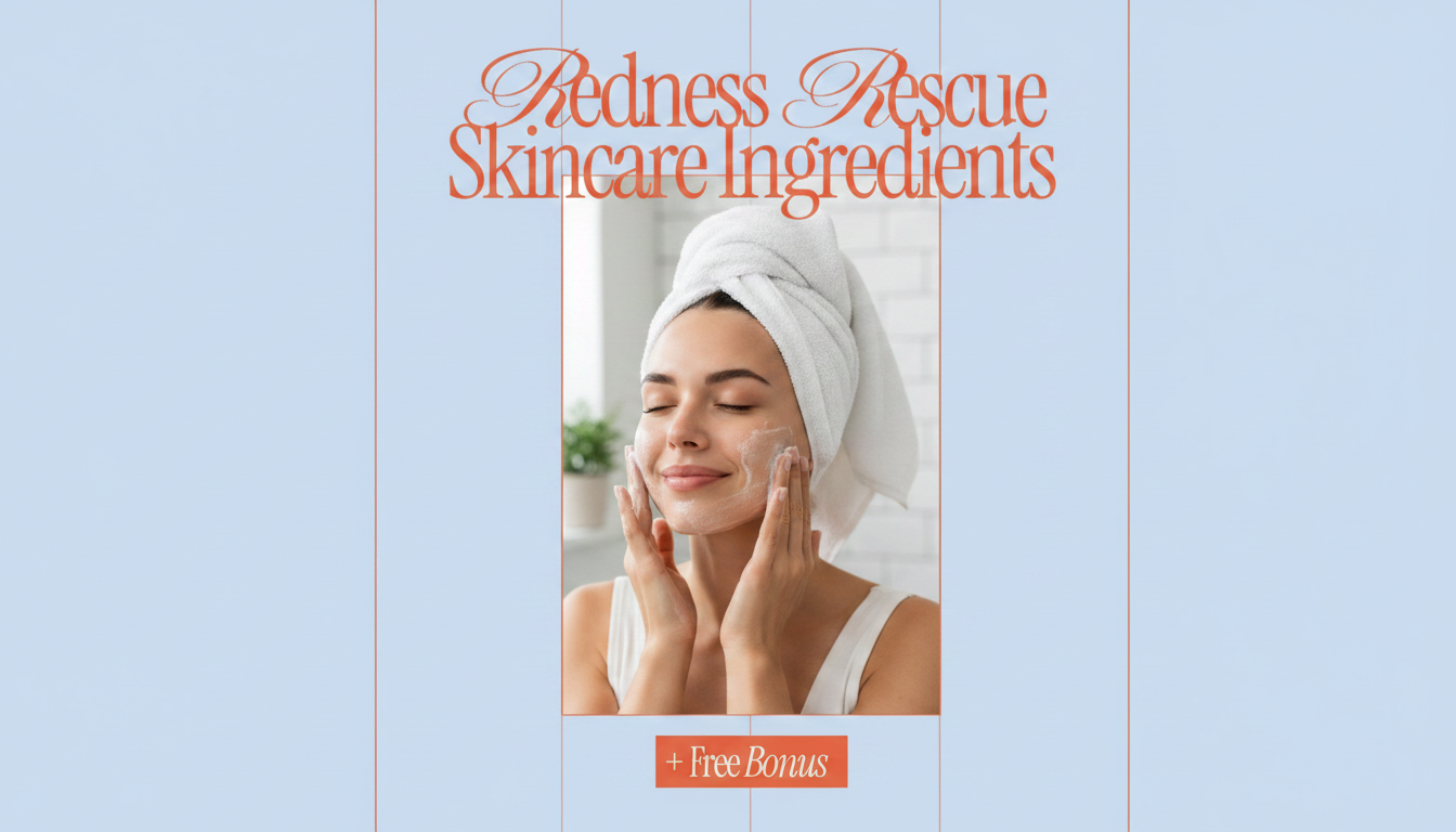 Skincare for Redness: Gentle Routine That Calms Fast