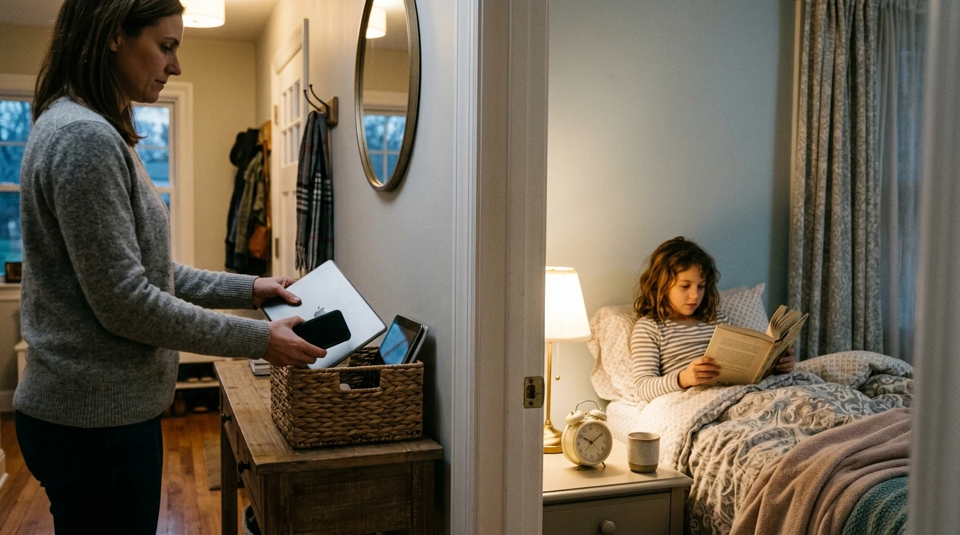 Kids, Screens & Sleep: A 14-Day Parent Reset Plan