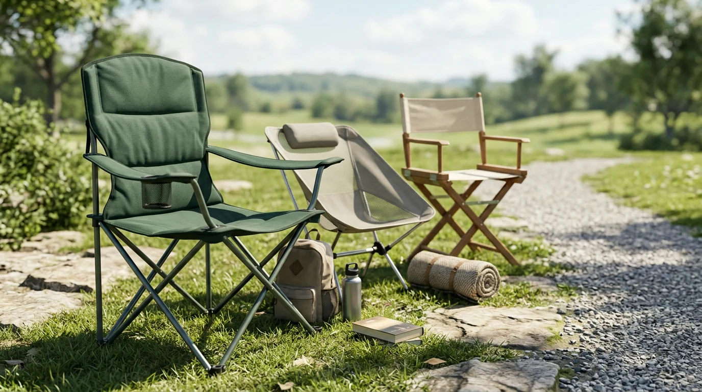 Comfortable Portable Outdoor Chairs: 5 Best Styles