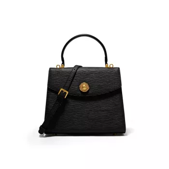 Retro Flap Leather Shoulder Bag: Daily Classic Style