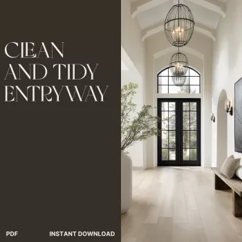 3-Minute Entryway Reset Checklist for Minimalist Homes